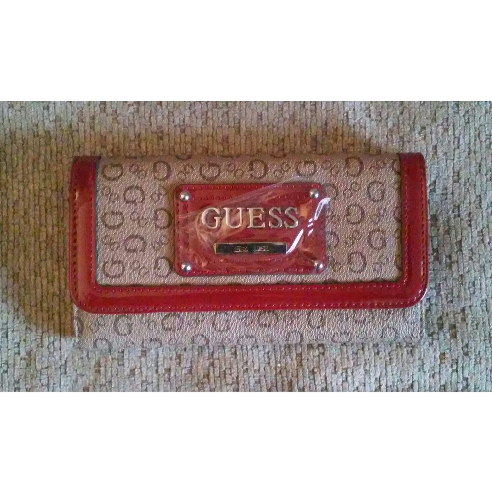Red G By Guess Wallet